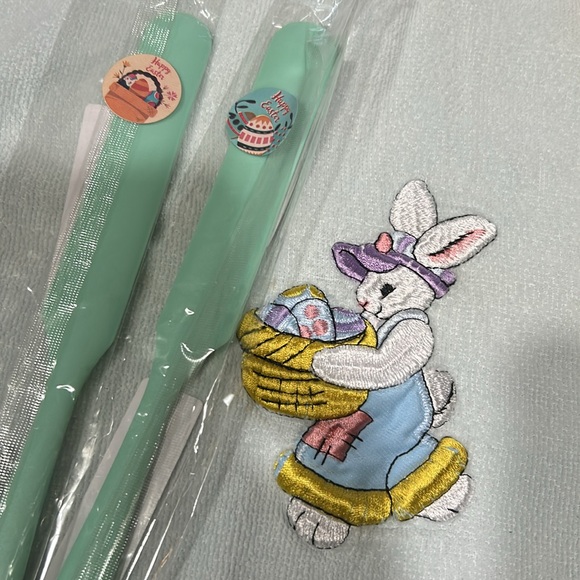 💕5/$15 Silicone Butter Icing Spatula, Set of 5, NEW in green - Picture 3 of 6